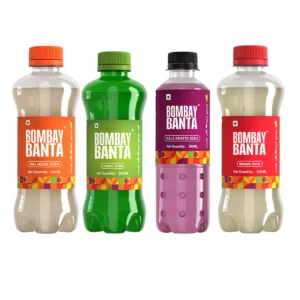 Bombay Banta - Masala Soda (250ml) & Bombay Banta Kala Khatta Soda (250ml) & (250ml) & (250ml) Combo