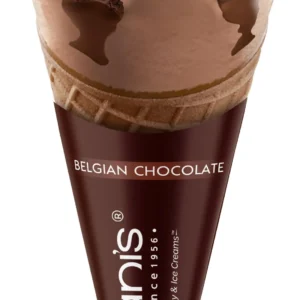 Giani's Belgian Chocolate Ice Cream Cone