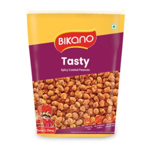 Bikano Tasty Spicy Crunchy & Roasted Snack | Premium Nutty Delight with Rich Spices | Perfect Munch for Any Time | Packed with Bold Flavors &...